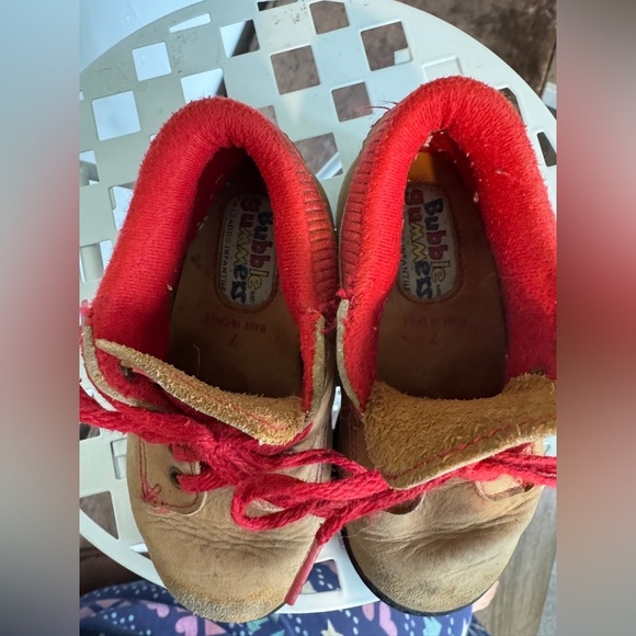Vintage Bubble Gummers Kids Hiking Boots 🥾 Size 7 - Picture 3 of 8